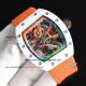 replica richard mille RM 68-01 Tourbillon Cyril Kongo Watch white ceramic case rubber strap (6)_th.jpg